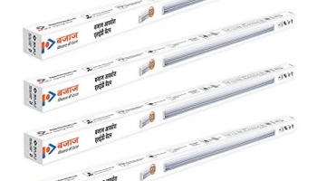 Bajaj 20 Watt Led Batten With Glare Free Lighting (Pack Of 4, Cool Day Light)