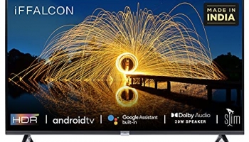 Iffalcon 80 Cm (32 Inches) Hd Ready Android Smart Led Tv 32F2A (Black) (2021 Model) | With Built-In Voice Assistant